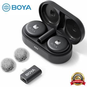 Microphone Cravate Sans Fil BOYA Omic-U IPhone Type C – ميكروفون بويا أصلي