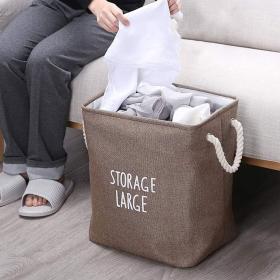 Panier à vêtements de grande capacité durable – سلة تجميع ملابس الغسيل