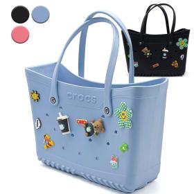 Crocs Sac fourre-tout de plage pour femmes imperméable – حقيبة نسائية للنزهات