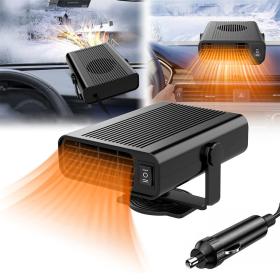 Chauffage et Refroidisseur de voiture 2en1 Rotatif à 360° – جهاز سخان ومزيل ضباب في السيارة