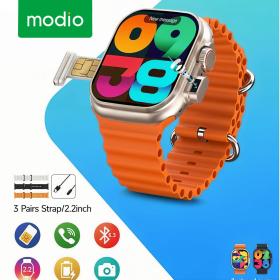 Smartwatch Modio SM03 avec prise en charge de la carte SIM et appareil photo intégré – ساعة ذكية تدعم شريحة الإتصال